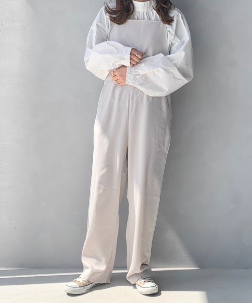 LE MORE（リモア）の「バックリボンギャザーブラウス（シャツ/ブラウス・レディース・ホワイト・FREE）」の9枚目の写真