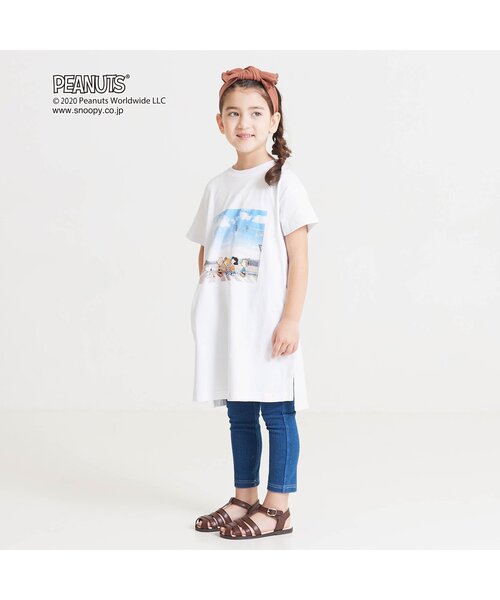 セール Peanutsフォトプリントワンピース スヌーピー ワンピース Peanuts ピーナッツ のファッション通販 Zozotown