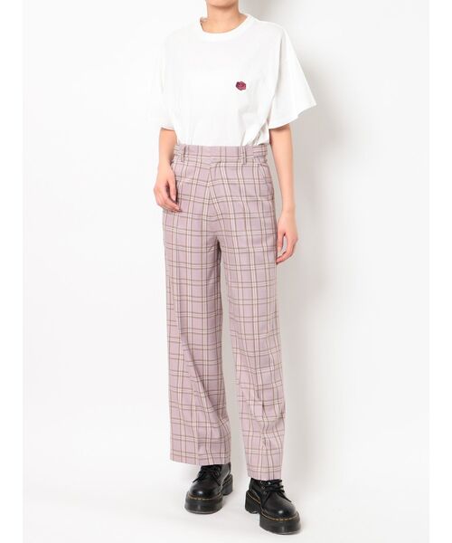 jouetie(ジュエティ)の「センタータックストレートパンツ(その他パンツ・レディース・ブルー/グリーン/アイボリー/その他1/ブラック・MEDIUM/LARGE)」の19枚目の写真