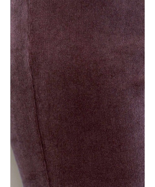 STYLE DELI（スタイルデリ）の「コーデュロイストレッチパンツ（その他パンツ・レディース・ブラック/パープル・X-SMALL/SMALL/MEDIUM）」の7枚目の写真