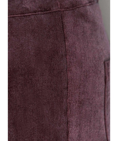 STYLE DELI（スタイルデリ）の「コーデュロイストレッチパンツ（その他パンツ・レディース・ブラック/パープル・X-SMALL/SMALL/MEDIUM）」の9枚目の写真