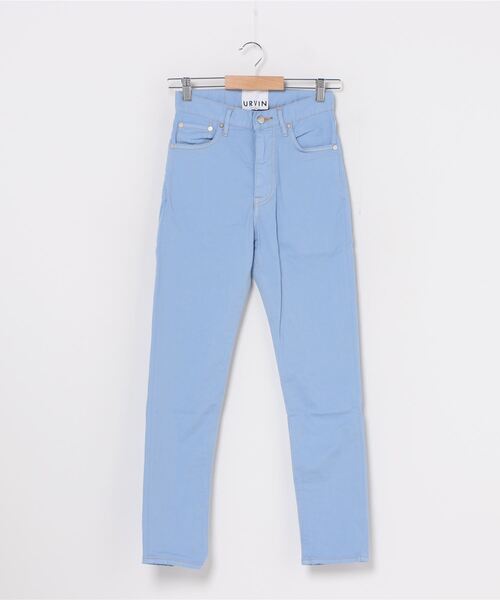 URVIN（アービン）の「サブリナパンツ（その他パンツ・レディース・ライトブルー/ブラック/キナリ・1/2/0/00）」の1枚目の写真