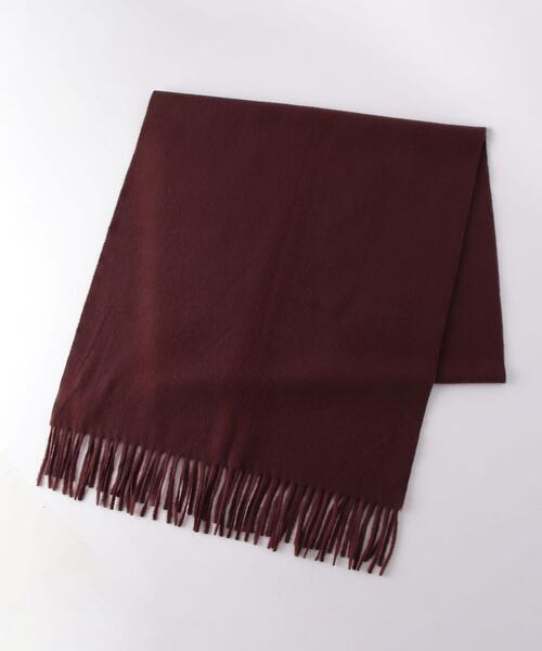 BEAUTY&YOUTH UNITED ARROWS（ビューティーアンドユースユナイテッドアローズ）の「BY ソリッドストール ◆（ストール/ショール・レディース・ワインレッド/モカ/ナチュラル/コバルトブルー/イエロー・FREE）」の12枚目の写真