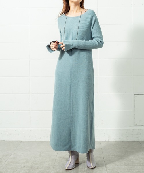 mystic（ミスティック）の「ポンチョベストセットワンピース（ワンピース・レディース・ブラック/ブルー/アイボリー/モカ・FREE）」の7枚目の写真