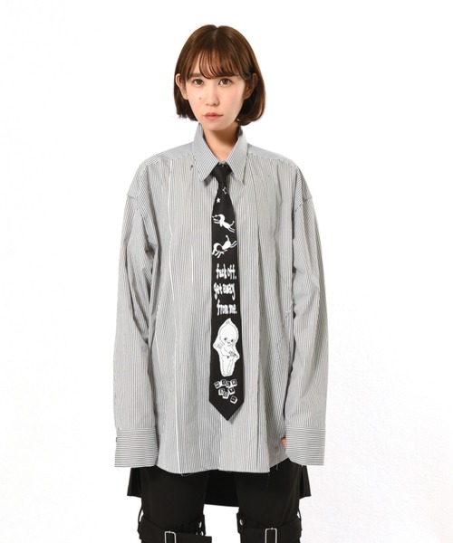 Ripper Tie シャツ シャツ ブラウス Milkboy ミルクボーイ のファッション通販 Zozotown