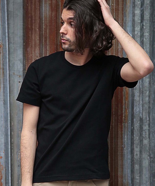 RATTLE TRAP（ラトルトラップ）の「スパンフライス半袖Tシャツ（Tシャツ/カットソー・メンズ・杢グレー/チャコール/ブラック/ホワイト/ホワイト×ブラック・L/M/S）」の4枚目の写真