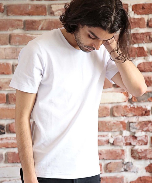 RATTLE TRAP（ラトルトラップ）の「スパンフライス半袖Tシャツ（Tシャツ/カットソー・メンズ・杢グレー/チャコール/ブラック/ホワイト/ホワイト×ブラック・L/M/S）」の13枚目の写真