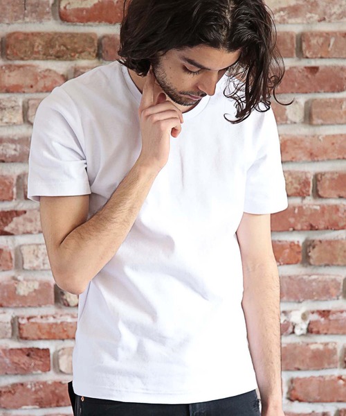 RATTLE TRAP（ラトルトラップ）の「スパンフライス半袖Tシャツ（Tシャツ/カットソー・メンズ・杢グレー/チャコール/ブラック/ホワイト/ホワイト×ブラック・L/M/S）」の16枚目の写真