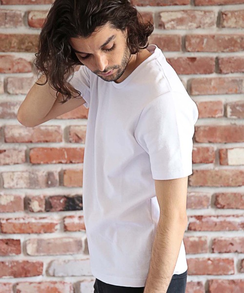 RATTLE TRAP（ラトルトラップ）の「スパンフライス半袖Tシャツ（Tシャツ/カットソー・メンズ・杢グレー/チャコール/ブラック/ホワイト/ホワイト×ブラック・L/M/S）」の19枚目の写真