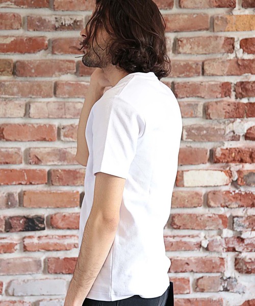 RATTLE TRAP（ラトルトラップ）の「スパンフライス半袖Tシャツ（Tシャツ/カットソー・メンズ・杢グレー/チャコール/ブラック/ホワイト/ホワイト×ブラック・L/M/S）」の20枚目の写真