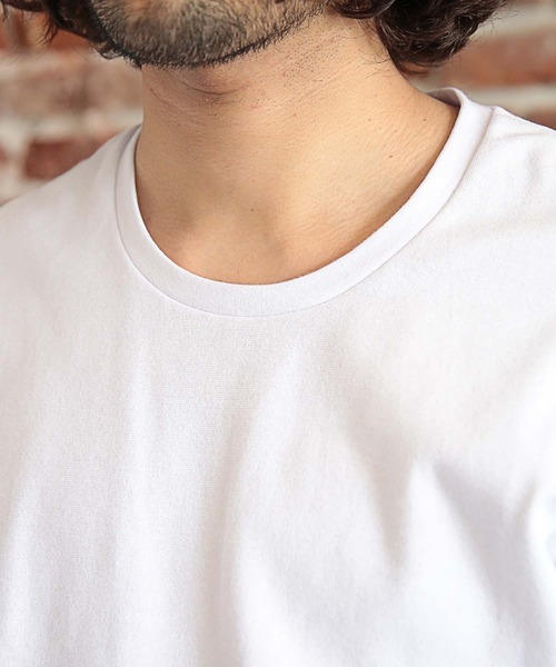 RATTLE TRAP（ラトルトラップ）の「スパンフライス半袖Tシャツ（Tシャツ/カットソー・メンズ・杢グレー/チャコール/ブラック/ホワイト/ホワイト×ブラック・L/M/S）」の21枚目の写真