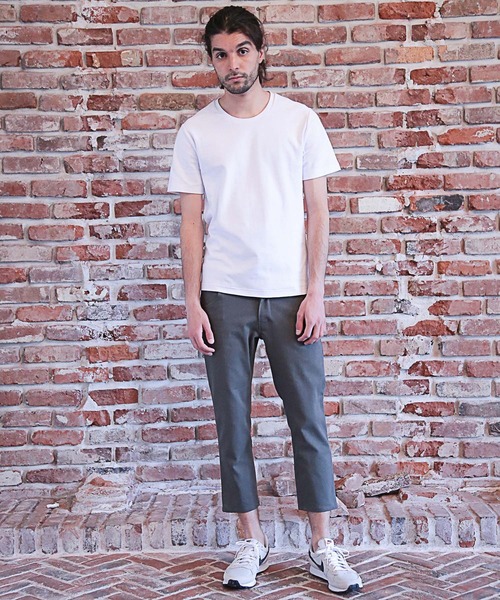 RATTLE TRAP（ラトルトラップ）の「スパンフライス半袖Tシャツ（Tシャツ/カットソー・メンズ・杢グレー/チャコール/ブラック/ホワイト/ホワイト×ブラック・L/M/S）」の10枚目の写真