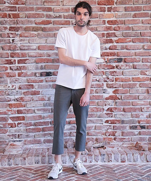 RATTLE TRAP（ラトルトラップ）の「スパンフライス半袖Tシャツ（Tシャツ/カットソー・メンズ・杢グレー/チャコール/ブラック/ホワイト/ホワイト×ブラック・L/M/S）」の11枚目の写真