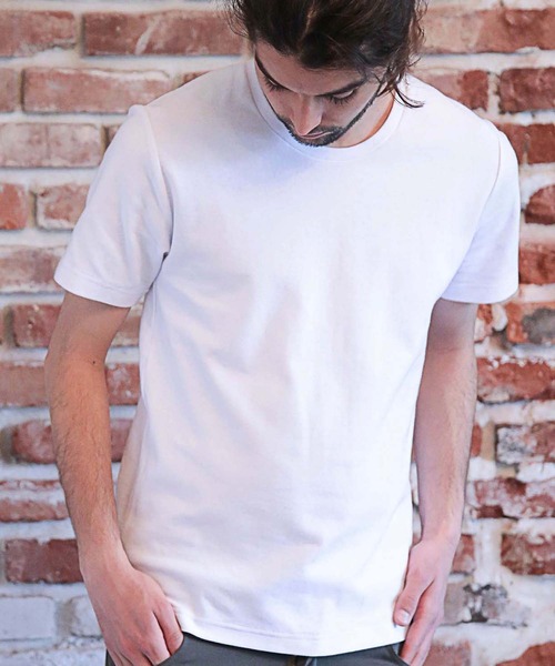 RATTLE TRAP（ラトルトラップ）の「スパンフライス半袖Tシャツ（Tシャツ/カットソー・メンズ・杢グレー/チャコール/ブラック/ホワイト/ホワイト×ブラック・L/M/S）」の22枚目の写真