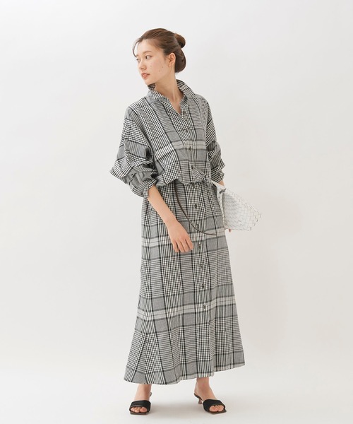 plageプラージュ リネンセミフレア ワンピース 38 plageプラージュ リネンセミフレア ワンピース 38