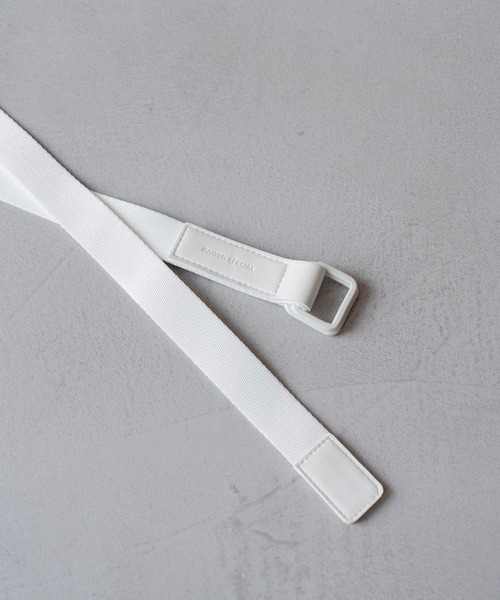 MAISON SPECIAL(メゾンスペシャル)の「テープコンビベルト【MAISON SPECIAL/メゾンスペシャル】(ベルト・レディース・ホワイト/ブラック/ブルー/グリーン/ダークブルー・FREE)」の6枚目の写真