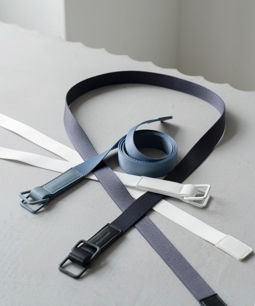 MAISON SPECIAL(メゾンスペシャル)の「テープコンビベルト【MAISON SPECIAL/メゾンスペシャル】(ベルト・レディース・ホワイト/ブラック/ブルー/グリーン/ダークブルー・FREE)」の7枚目の写真
