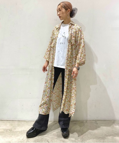 GHOSPELL（ゴスペル）の「GHOSPELL/ゴスペル/Gleam Floral Tunic Dress 