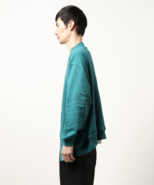 Oriens JOURNAL STANDARD（オリエンス ジャーナルスタンダード）の「コットンスウェットVカーディガン（カーディガン/ボレロ・メンズ・スカイブルー/パープル/ネイビー/アイボリー・MEDIUM/LARGE）」の15枚目の写真