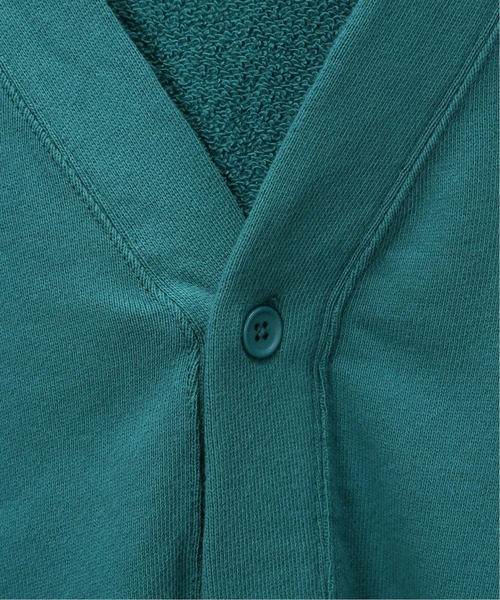 Oriens JOURNAL STANDARD（オリエンス ジャーナルスタンダード）の「コットンスウェットVカーディガン（カーディガン/ボレロ・メンズ・スカイブルー/パープル/ネイビー/アイボリー・MEDIUM/LARGE）」の5枚目の写真