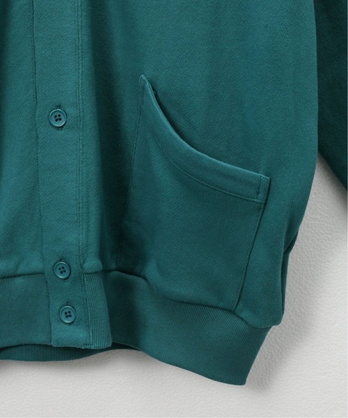 Oriens JOURNAL STANDARD（オリエンス ジャーナルスタンダード）の「コットンスウェットVカーディガン（カーディガン/ボレロ・メンズ・スカイブルー/パープル/ネイビー/アイボリー・MEDIUM/LARGE）」の17枚目の写真