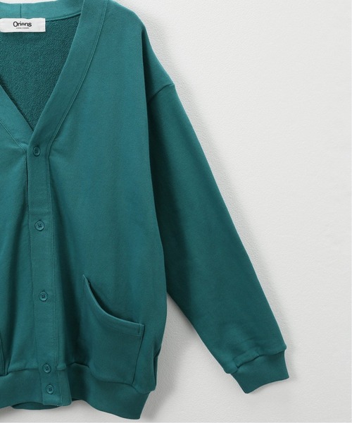 Oriens JOURNAL STANDARD（オリエンス ジャーナルスタンダード）の「コットンスウェットVカーディガン（カーディガン/ボレロ・メンズ・スカイブルー/パープル/ネイビー/アイボリー・MEDIUM/LARGE）」の10枚目の写真