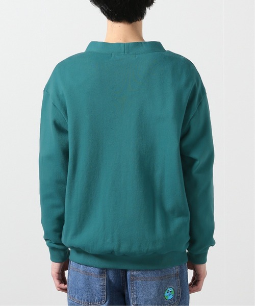 Oriens JOURNAL STANDARD（オリエンス ジャーナルスタンダード）の「コットンスウェットVカーディガン（カーディガン/ボレロ・メンズ・スカイブルー/パープル/ネイビー/アイボリー・MEDIUM/LARGE）」の18枚目の写真