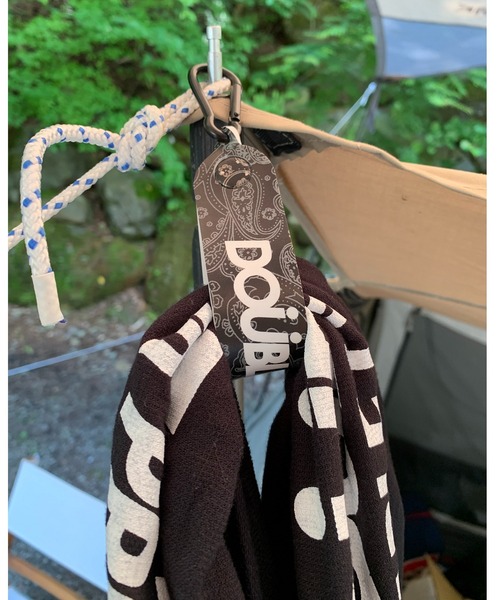 DOUBLE STEAL（ダブルスティール）の「Towel Holder PVC Strap（キーホルダー・メンズ・カーキ/ブラック・FREE）」の2枚目の写真