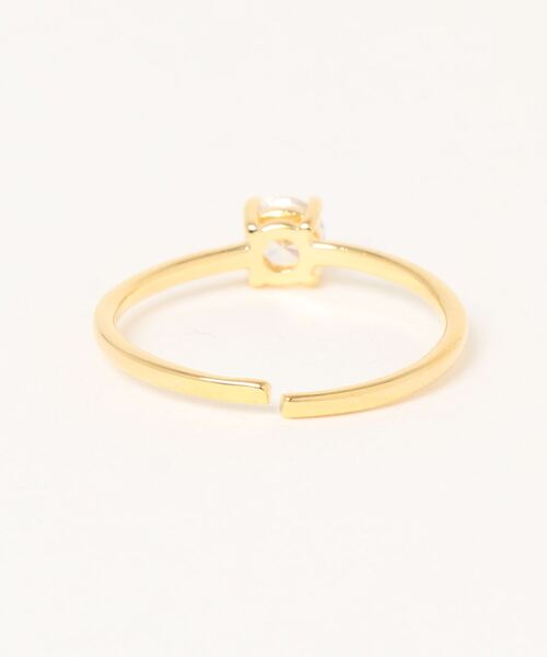 Jenny BY IMMANOEL（ジェニーバイイマノエル）の「silver925 キュービックジルコニア一粒リング　FREE（リング・レディース・ゴールド/シルバー・FREE）」の3枚目の写真