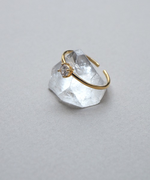 Jenny BY IMMANOEL（ジェニーバイイマノエル）の「silver925 キュービックジルコニア一粒リング　FREE（リング・レディース・ゴールド/シルバー・FREE）」の9枚目の写真