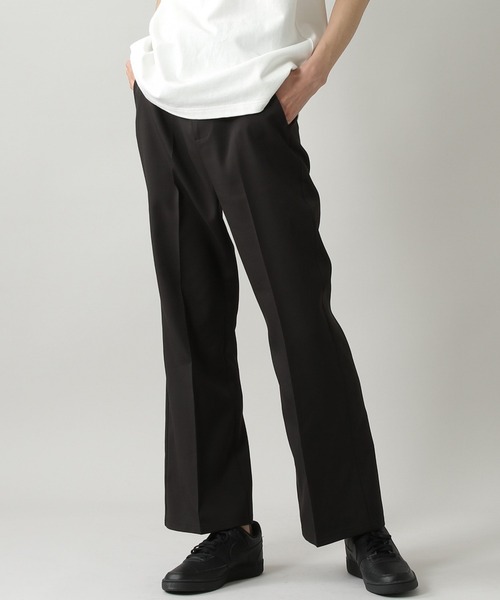 PBLIM（ページボーイリム）の「【S/M/L】【PAGEBOYLIM】サマーカラーフレアスラックス（スラックス・レディース・ブルー/ブラック/グレイッシュベージュ/レッド/グリーン・LARGE/SMALL/MEDIUM）」の19枚目の写真