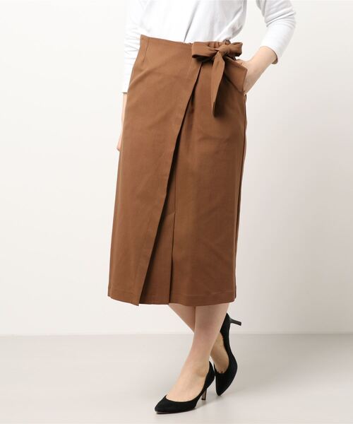 FELLINI（フェリーニ）の「スカート（スカート・レディース・ブラウン/ブラック・M）」の2枚目の写真