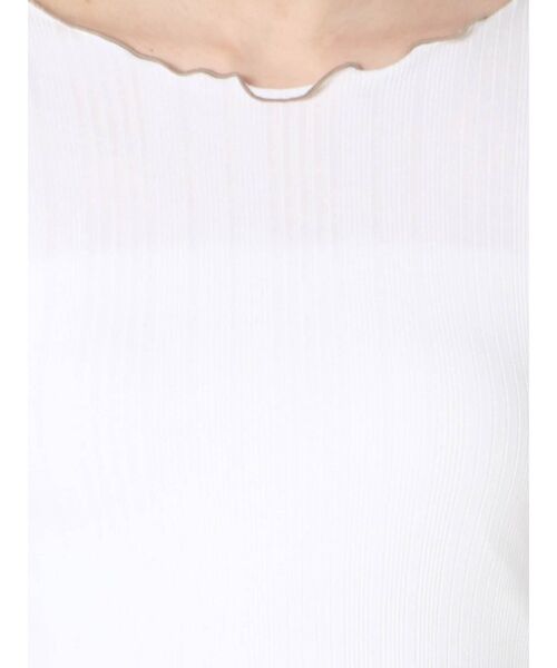 dazzlin（ダズリン）の「ボートメローバックリボン半袖TOPS（Tシャツ/カットソー・レディース・ブラック/オフホワイト/モカ/アイボリー・FREE）」の18枚目の写真