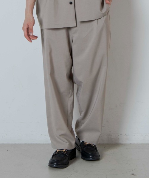 WEGO(ウィゴー)の「WEGO/アーバンカラーバルーンスラックス(スラックス・メンズ・ブルー系その他/ブラック/ベージュ/ブラウン・SMALL/MEDIUM/LARGE)」の1枚目の写真