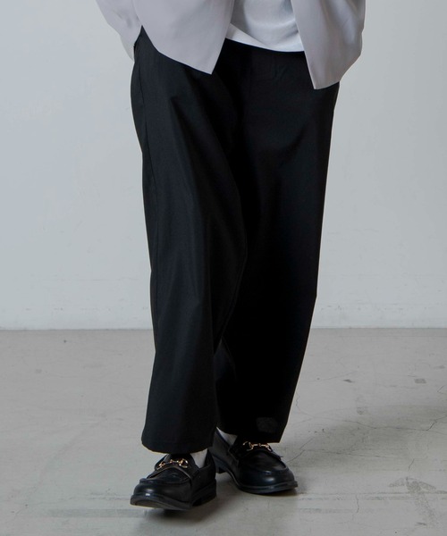 WEGO(ウィゴー)の「WEGO/アーバンカラーバルーンスラックス(スラックス・メンズ・ブルー系その他/ブラック/ベージュ/ブラウン・SMALL/MEDIUM/LARGE)」の2枚目の写真