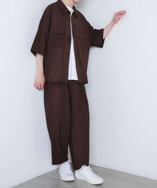 WEGO(ウィゴー)の「WEGO/アーバンカラーバルーンスラックス(スラックス・メンズ・ブルー系その他/ブラック/ベージュ/ブラウン・SMALL/MEDIUM/LARGE)」の10枚目の写真