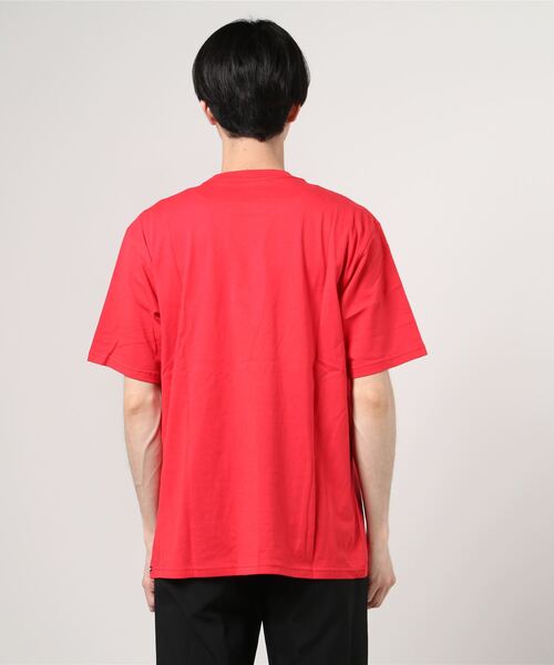 VOLCOM（ボルコム）の「【VOLCOM】APAC OVAL TRACK SS TEE（Tシャツ/カットソー・メンズ・ブラック/レッド・MEDIUM/X-LARGE/LARGE/XX-LARGE）」の4枚目の写真
