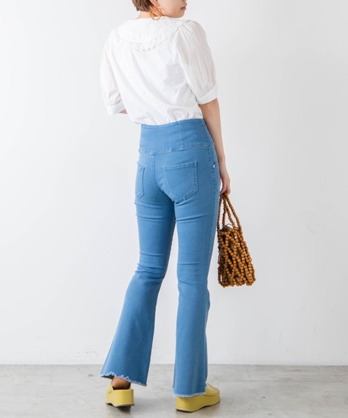 WEGO（ウィゴー）の「WEGO/フリルカラーパールボタンブラウス（シャツ/ブラウス・レディース・ホワイト・FREE）」の12枚目の写真