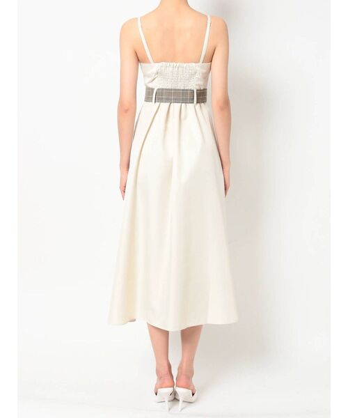 GYDA（ジェイダ）の「フロントボタン2WAYフレアベアワンピース（ワンピース・レディース・アイボリー/ダークブラウン/ダークオレンジ・FREE）」の22枚目の写真