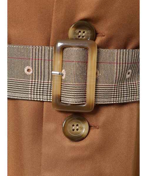 GYDA（ジェイダ）の「フロントボタン2WAYフレアベアワンピース（ワンピース・レディース・アイボリー/ダークブラウン/ダークオレンジ・FREE）」の16枚目の写真