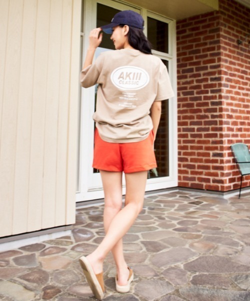 AKIII CLASSIC(アキクラシック)の「【ムラサキスポーツ別注】AKIIICLASSIC/アキクラシック バックプリントロゴTシャツ SAK-2141(Tシャツ/カットソー・レディース・グリーン/ベージュ/ホワイト・L/M)」の20枚目の写真