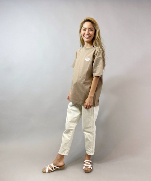 AKIII CLASSIC(アキクラシック)の「【ムラサキスポーツ別注】AKIIICLASSIC/アキクラシック バックプリントロゴTシャツ SAK-2141(Tシャツ/カットソー・レディース・グリーン/ベージュ/ホワイト・L/M)」の15枚目の写真