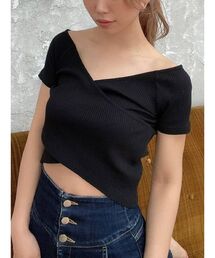 RESEXXY | 2WAYリブTシャツ(Tシャツ/カットソー)