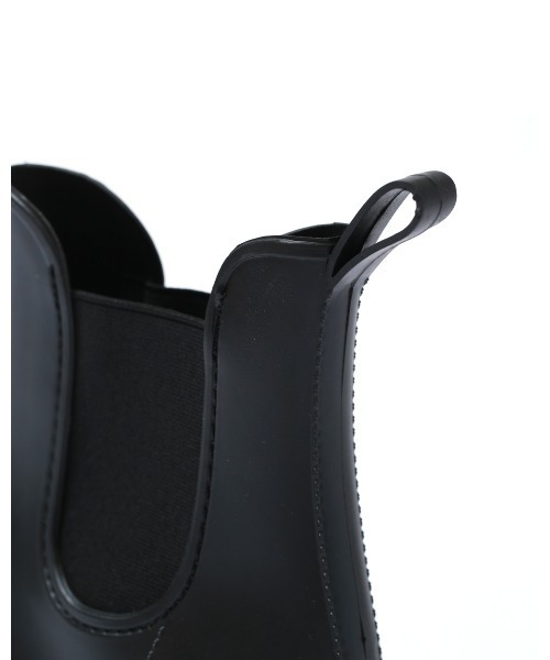 Emma Francis（エマフランシス）の「サイドゴア ショートレインブーツ（レインシューズ・レディース・ブラック・M/L/LL/S）」の7枚目の写真