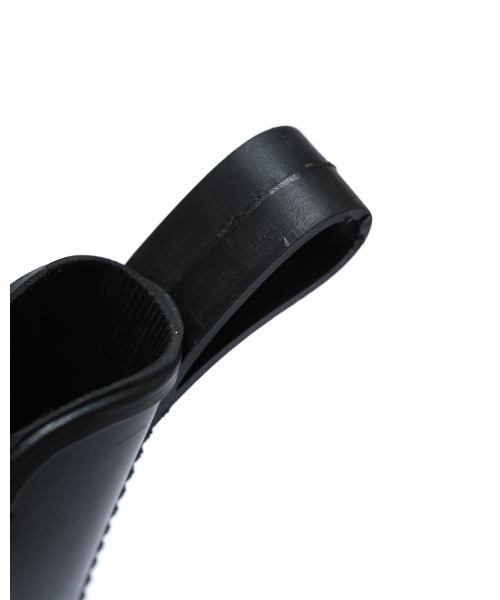 Emma Francis（エマフランシス）の「サイドゴア ショートレインブーツ（レインシューズ・レディース・ブラック・M/L/LL/S）」の9枚目の写真