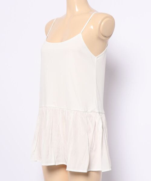 N.(N. Natural Beauty Basic)(エヌエヌナチュラルビューティーベーシック)の「サイドスリットノースリーブニット(ニット/セーター・レディース・ホワイト/ブルー/グレー・MEDIUM)」の14枚目の写真