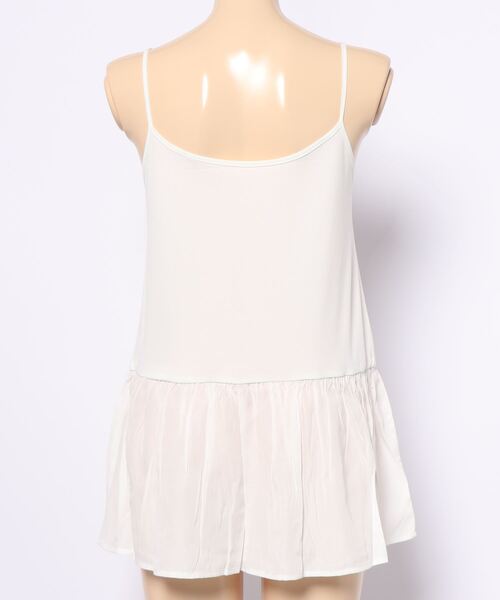 N.(N. Natural Beauty Basic)(エヌエヌナチュラルビューティーベーシック)の「サイドスリットノースリーブニット(ニット/セーター・レディース・ホワイト/ブルー/グレー・MEDIUM)」の17枚目の写真