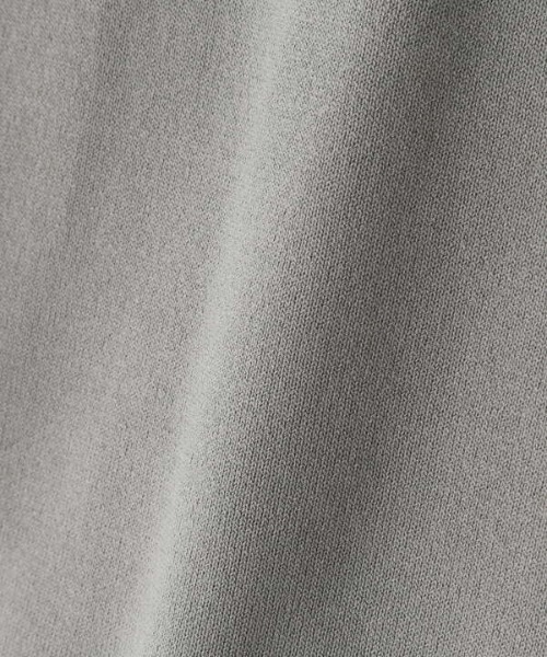 N.(N. Natural Beauty Basic)(エヌエヌナチュラルビューティーベーシック)の「サイドスリットノースリーブニット(ニット/セーター・レディース・ホワイト/ブルー/グレー・MEDIUM)」の8枚目の写真