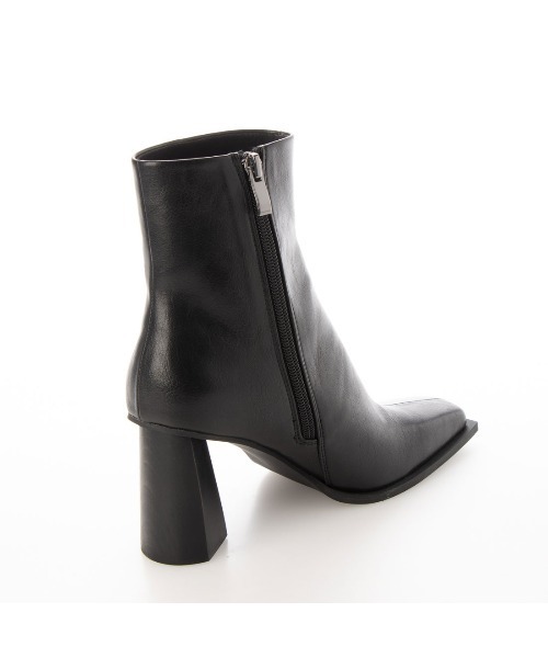 EVOL（イーボル）の「【EVOL】  スクエアショートブーツ IR9648（ブーツ・レディース・ブラック/ベージュ/ブラウン/アイボリー・22.5cm/23.5cm/24.5cm/23.0cm/24.0cm/25.0cm）」の5枚目の写真