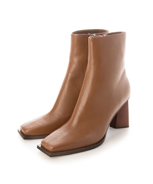 EVOL（イーボル）の「【EVOL】  スクエアショートブーツ IR9648（ブーツ・レディース・ブラック/ベージュ/ブラウン/アイボリー・22.5cm/23.5cm/24.5cm/23.0cm/24.0cm/25.0cm）」の22枚目の写真